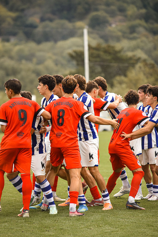 Antiguoko vs Real Sociedad, foto 5 — cobertura fotográfica de NOUS Gráfica