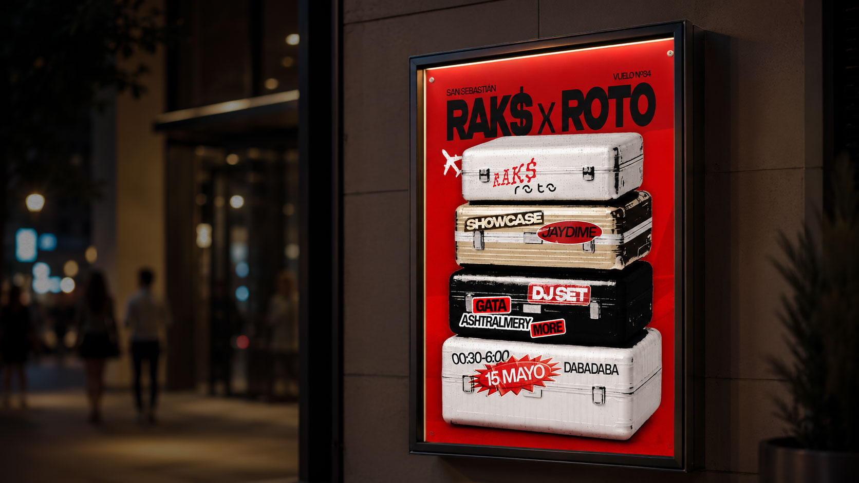 Cartel principal X ROTO