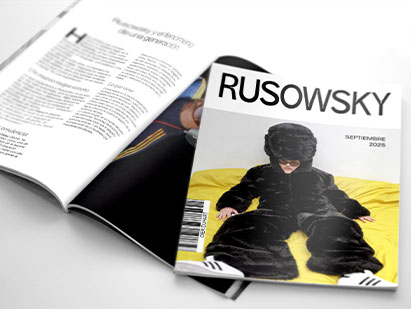 Diseño editorial para Rusowsky — NOUS Gráfica