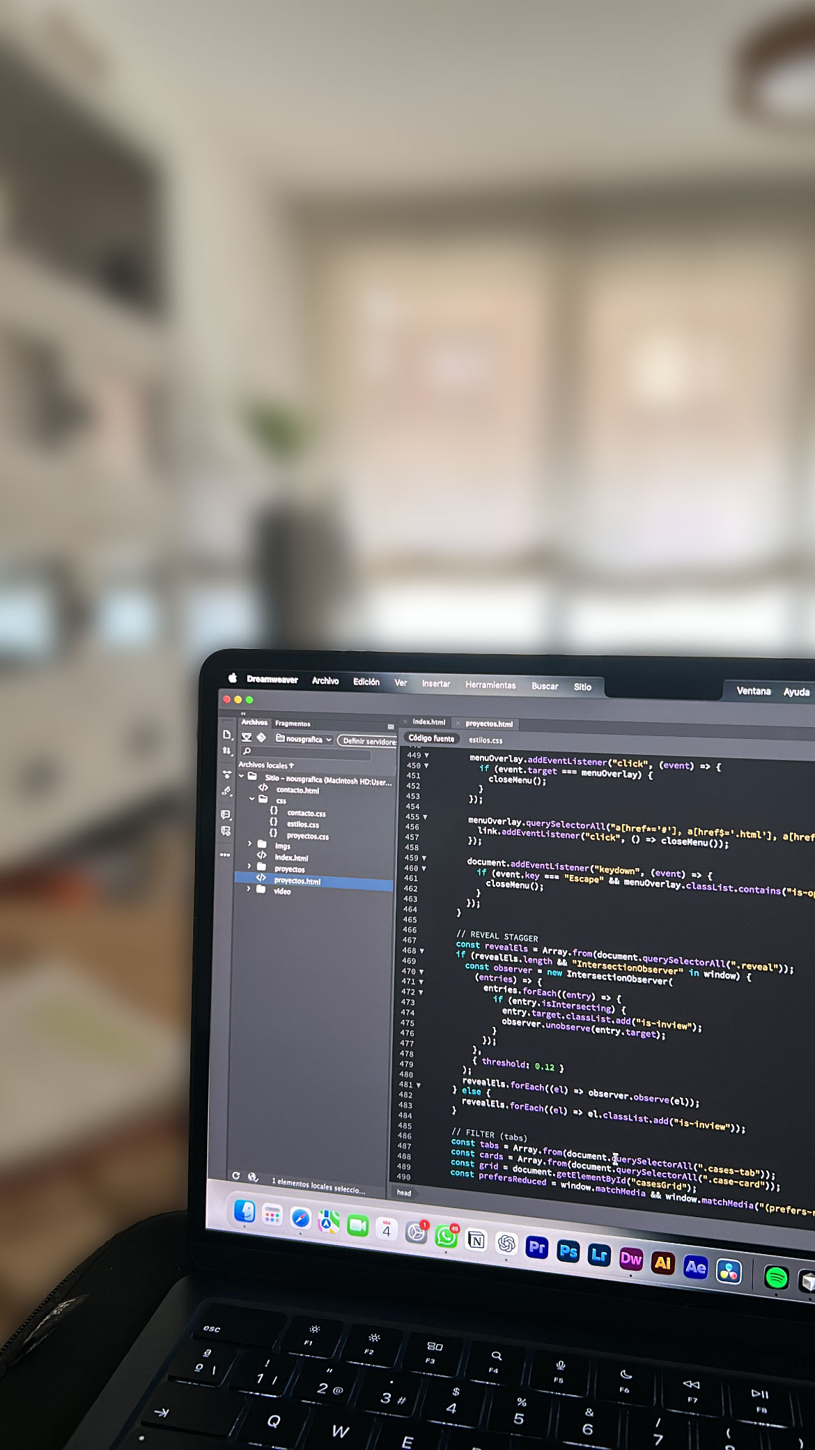Diseño y desarrollo web — NOUS Gráfica, Donostia