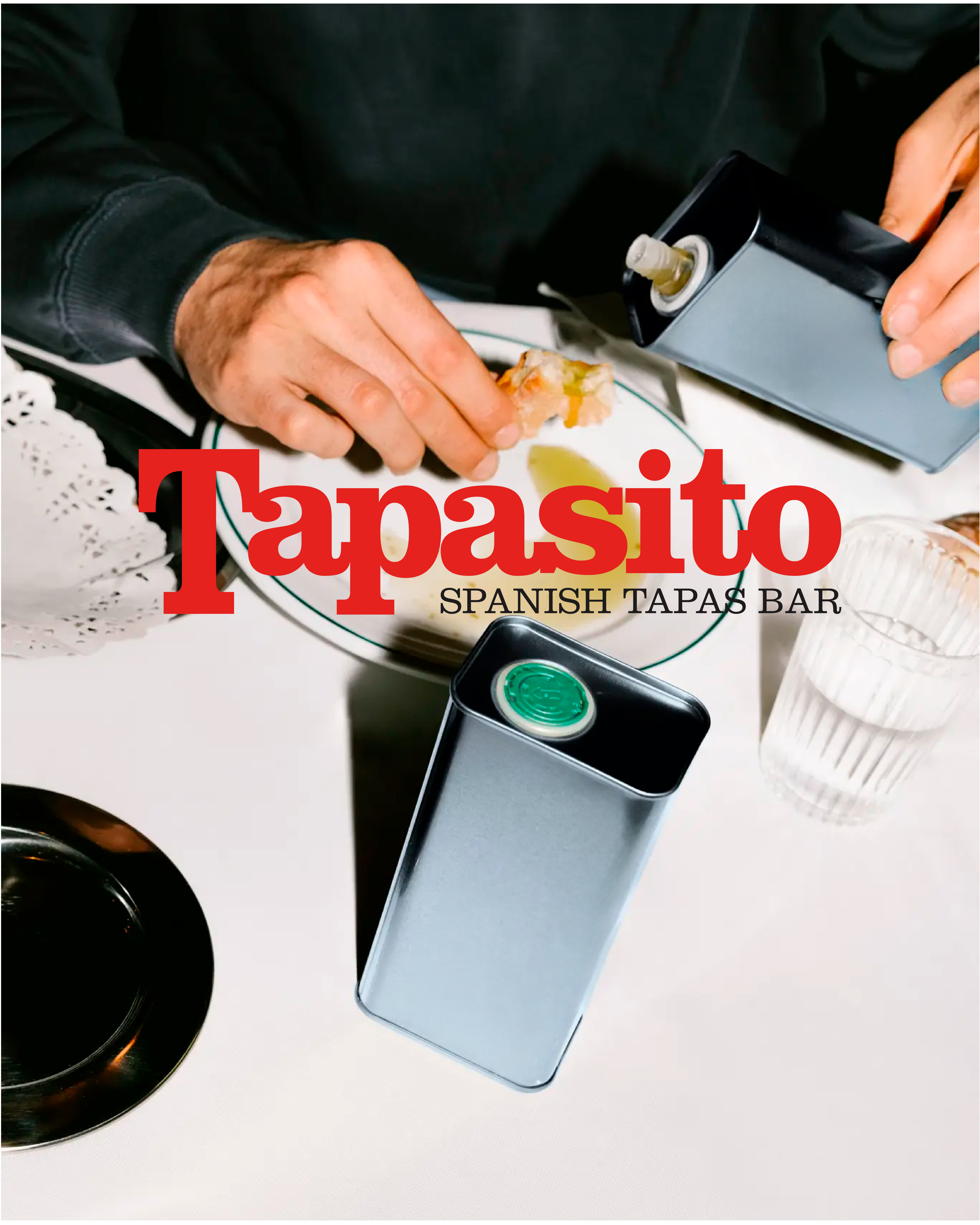 Identidad visual Tapasito — aplicación de marca 1
