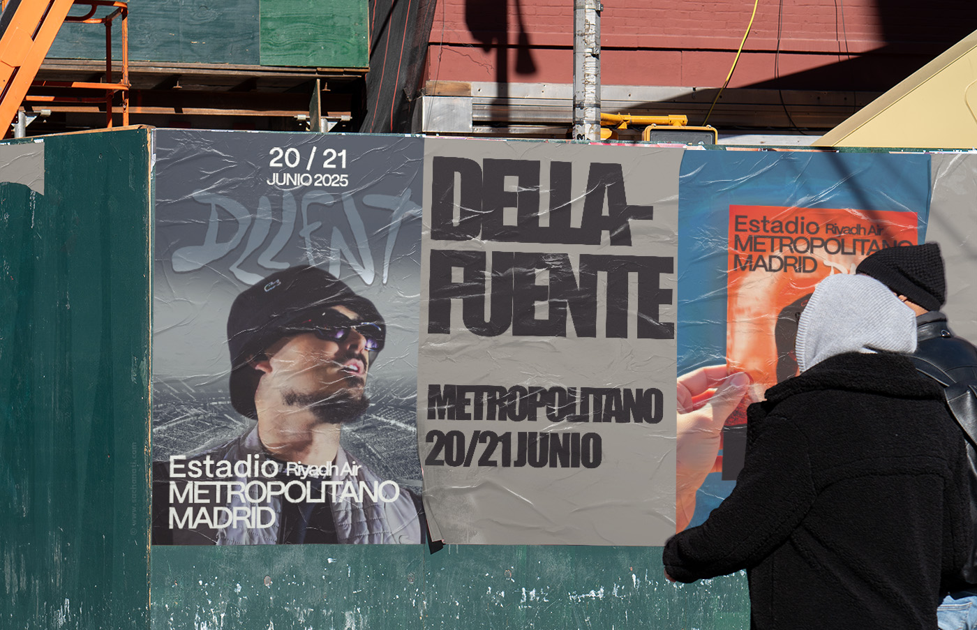 Cartelería Dellafuente – Campaña visual diseñada por Nous Gráfica en San Sebastián